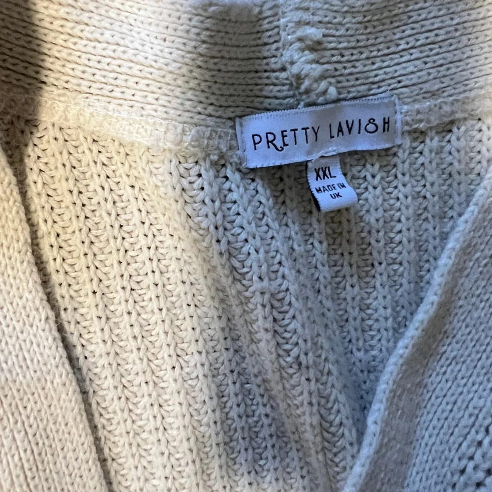 Pretty Lavish Cream Knit Cardigan - Picture 3 of 3